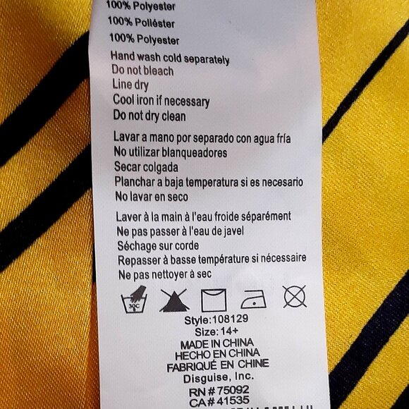 NEW! Harry Potter Hufflepuff Tie from The Wizarding World - In Packaging! -Adult - Picture 5 of 5